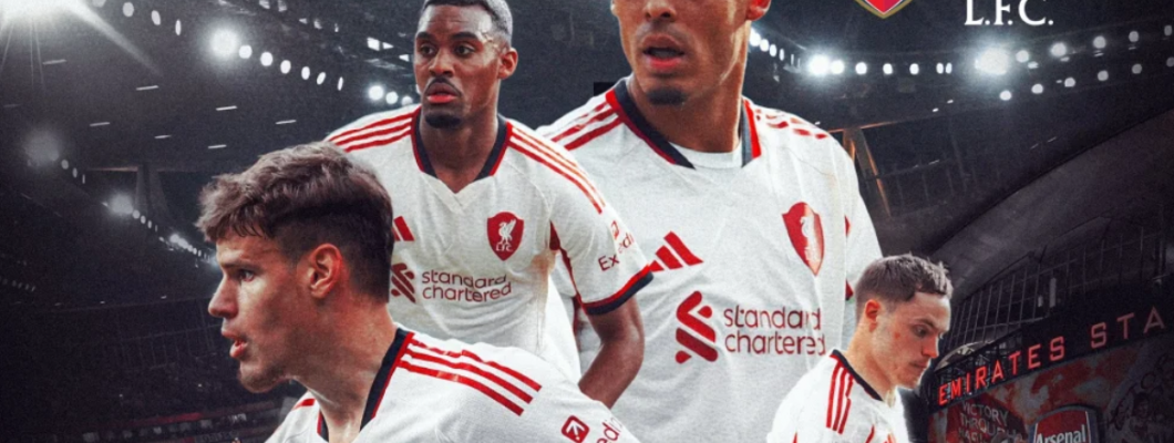 Liverpool möter Arsenal i vita tröjor