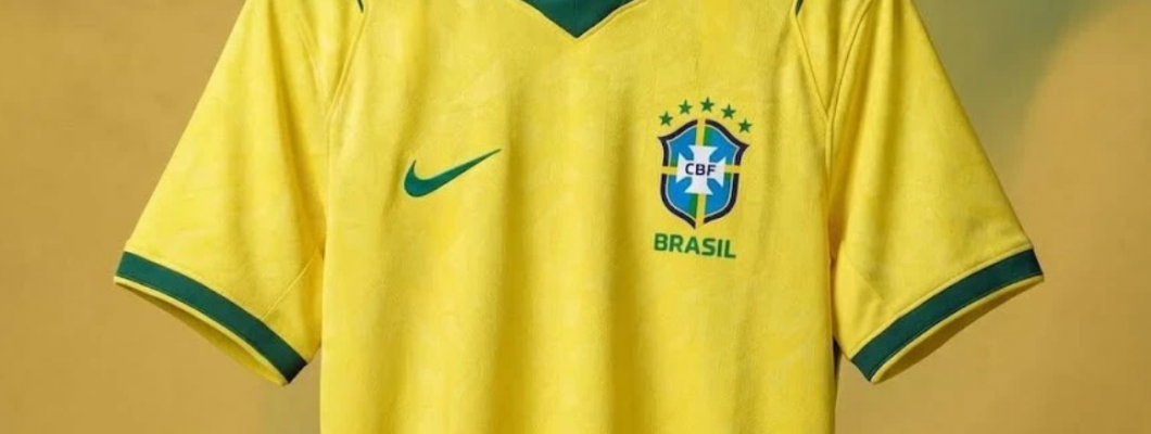 Designen på Brasiliens hemmatröja för VM 2026 är klar