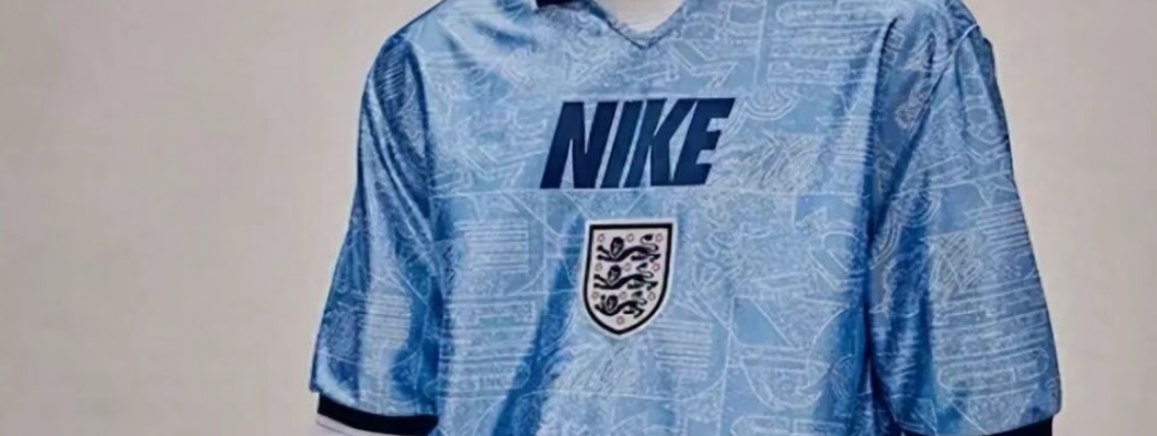 Englands nya energi fotbollströjor kommer snart
