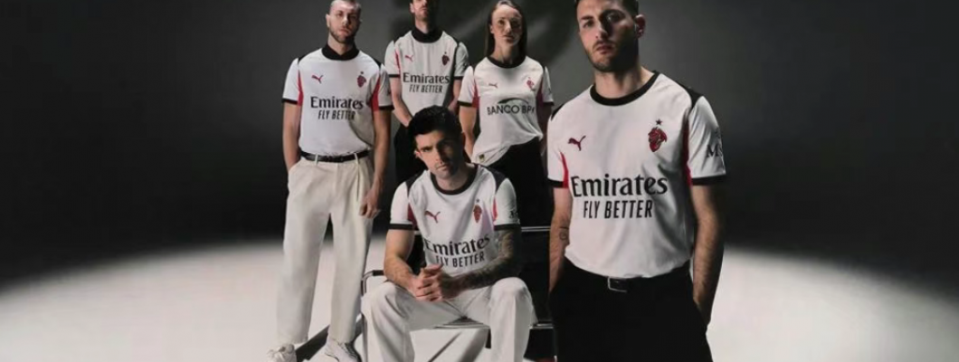 AC Milan släpper ny borta fotbollströjor för säsongen 25/26