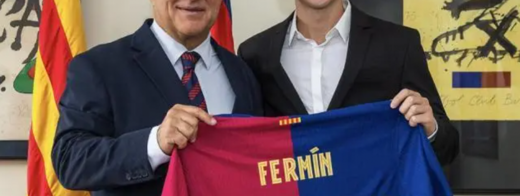 Barcelona förnyar kontraktet med Fermín