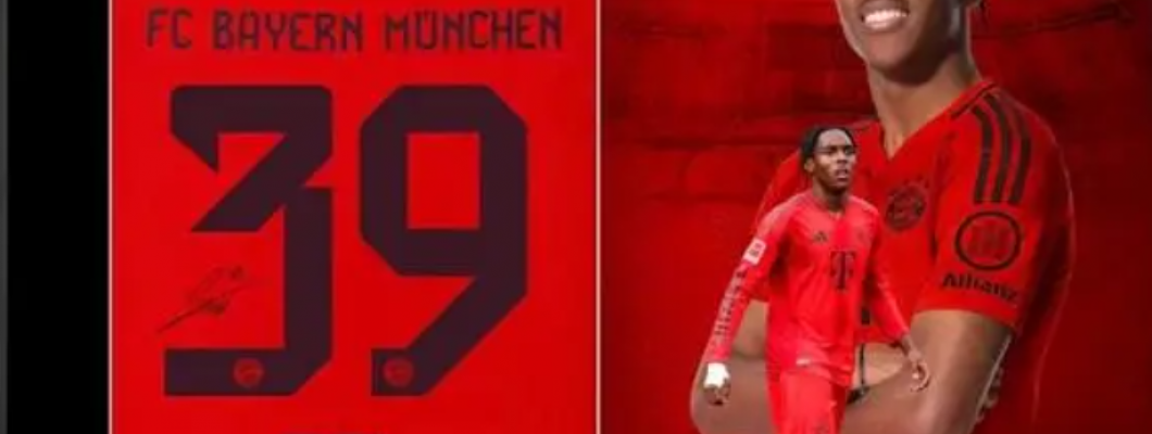 Bayern lanserar Terrs signerade samlar fotbollströjor