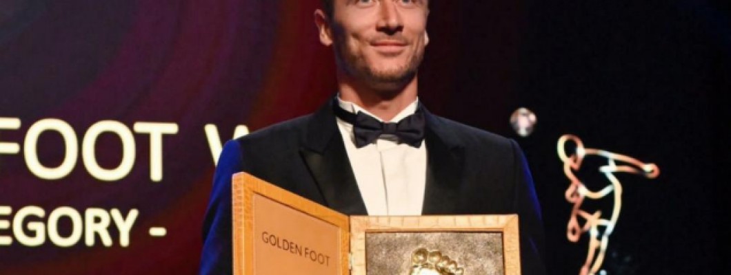 Polsk stjärna vinner Golden Foot-priset