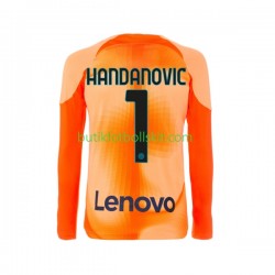 Inter Milan Samir Handanovic 1 Målvakt Män Fjärdes Matchtröja 2022/23 Långärmad