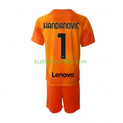 Inter Milan Samir Handanovic 1 Målvakt Barn Fjärdes Matchtröja 2022/23 Kortärmad