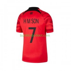 Sydkorea Son Heung-min 7 Män Hemma Matchtröja World Cup 2022 Kortärmad