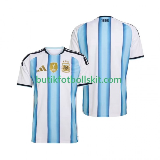 Argentina Män Hemma Matchtröja World Cup 2026 Kortärmad