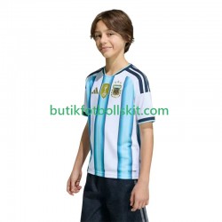 Argentina Barn Hemma Matchtröja World Cup 2026 Kortärmad