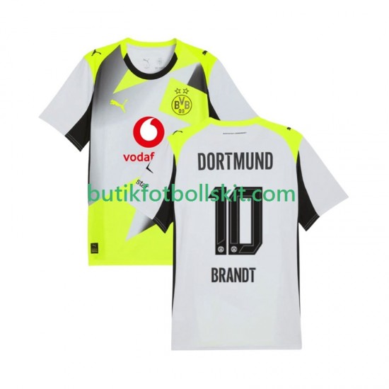 Borussia Dortmund Julian Brandt 10 Män Borta Matchtröja 2025/26 Kortärmad