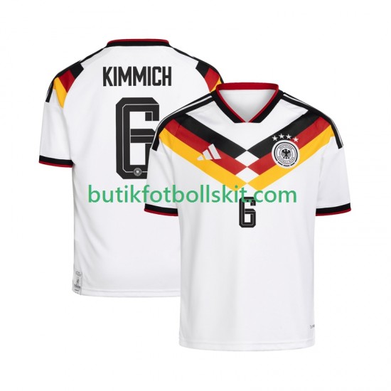 Tyskland Joshua Kimmich 6 Män Hemma Matchtröja World Cup 2026 Kortärmad