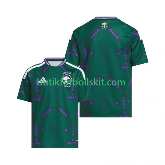 Saudiarabien Barn Hemma Matchtröja World Cup 2026 Kortärmad
