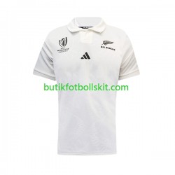 ALL BLACKS Män Borta Matchtröja World Cup Rugby 2023 Kortärmad