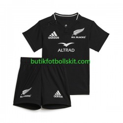 ALL BLACKS Barn Hemma Matchtröja Rugby 2023 Kortärmad