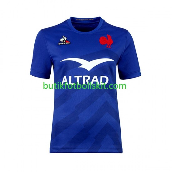 Frankrike Kvinnor Hemma Matchtröja Rugby 2023 Kortärmad
