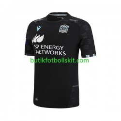 Glasgow Warriors Män Hemma Matchtröja Rugby 2023 Kortärmad
