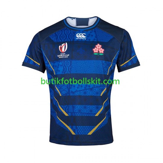 Japan Män Borta Matchtröja World Cup Rugby 2023 Kortärmad