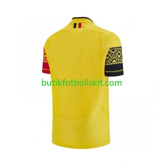 ROUMANIE Män Hemma Matchtröja World Cup Rugby 2023 Kortärmad