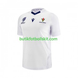 Samoa Män Borta Matchtröja World Cup Rugby 2023 Kortärmad