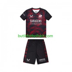 Saracens Barn Hemma Matchtröja Rugby 2023 Kortärmad