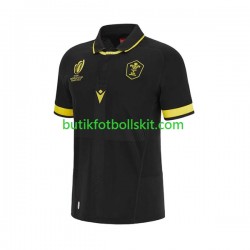 Wales Män Borta Matchtröja World Cup Rugby 2023 Kortärmad