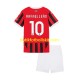 AC Milan Rafael Leao 10 Barn Hemma Matchtröja 2024/25 Kortärmad