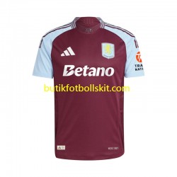 Aston Villa Män Hemma Matchtröja 2024/25 Kortärmad