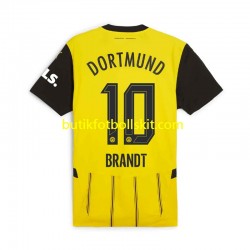 Borussia Dortmund Julian Brandt 10 Män Hemma Matchtröja 2024/25 Kortärmad