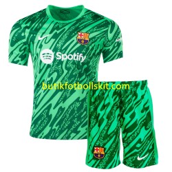 FC Barcelona Målvakt Barn Hemma Matchtröja 2024/25 Kortärmad
