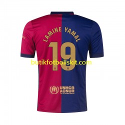 FC Barcelona Lamine Yamal 19 Män Hemma Matchtröja 2024/25 Kortärmad