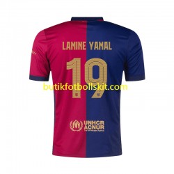 FC Barcelona UCL Font Lamine Yamal 19 Män Hemma Matchtröja 2024/25 Kortärmad