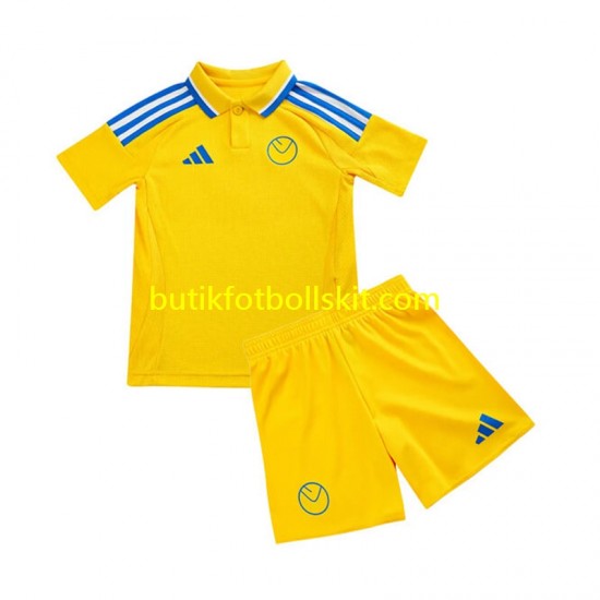 Leeds United Barn Borta Matchtröja 2024/25 Kortärmad
