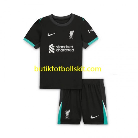Liverpool Barn Borta Matchtröja 2024/25 Kortärmad