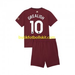 Manchester City Jack Grealish 10 Barn Tredje Matchtröja 2024/25 Kortärmad