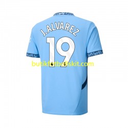 Manchester City Julian Alvarez 19 Män Hemma Matchtröja 2024/25 Kortärmad