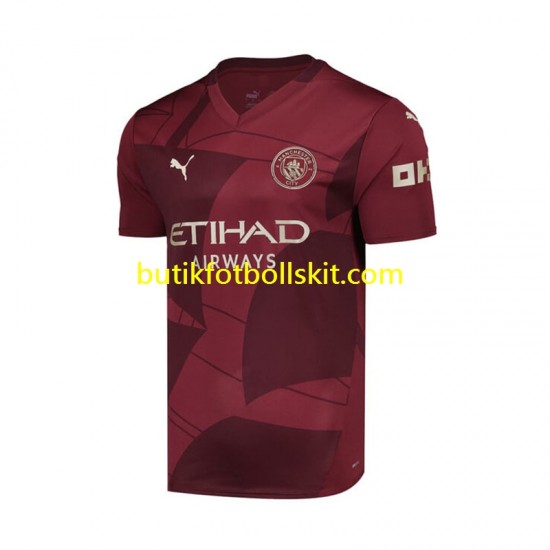 Manchester City Män Tredje Matchtröja 2024/25 Kortärmad