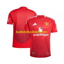 Manchester United Män Hemma Matchtröja 2024/25 Kortärmad