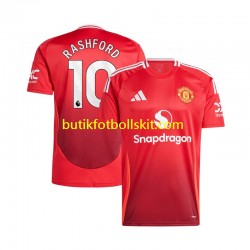 Manchester United Marcus Rashford 10 Män Hemma Matchtröja 2024/25 Kortärmad