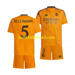 Real Madrid BELLINGHAM 5 Barn Borta Matchtröja 2024/25 Kortärmad
