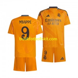 Real Madrid Kylian Mbappé 9 Barn Borta Matchtröja 2024/25 Kortärmad