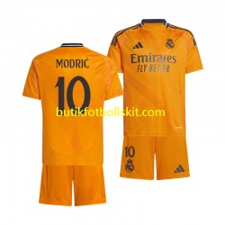 Real Madrid Luka Modrić 10 Barn Borta Matchtröja 2024/25 Kortärmad
