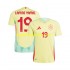 Spanien LAMINE YAMAL 19 Män Borta Matchtröja Euro 2024 Kortärmad