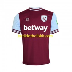 West Ham United Män Hemma Matchtröja 2024/25 Kortärmad
