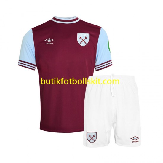 West Ham United Barn Hemma Matchtröja 2024/25 Kortärmad