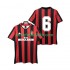 AC Milan 6 1988 1989 Retro Män Hemma Matchtröja Kortärmad