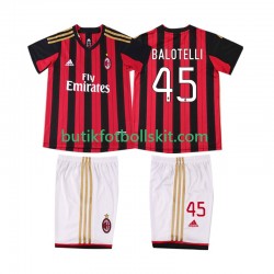 AC Milan BALOTELL 45 2013 2014 Retro Barn Hemma Matchtröja Kortärmad