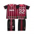 AC Milan BECKHAM 32 2009 Retro Barn Hemma Matchtröja 2010 Kortärmad