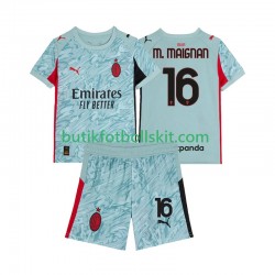 AC Milan Mike Maignan 16 Målvakt Barn Hemma Matchtröja 2025/26 Kortärmad