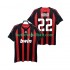 AC Milan KAKA 22 2009 Retro Män Hemma Matchtröja 2008 Kortärmad