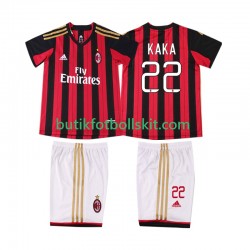 AC Milan KAKA 22 2013 2014 Retro Barn Hemma Matchtröja Kortärmad
