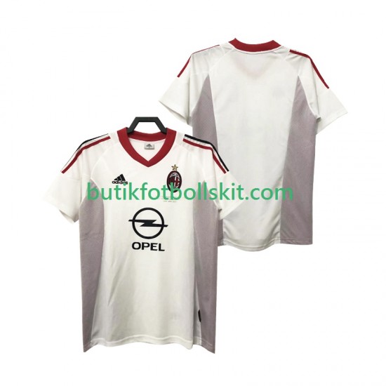 AC Milan 2005 Retro Män Borta Matchtröja 2004 Kortärmad